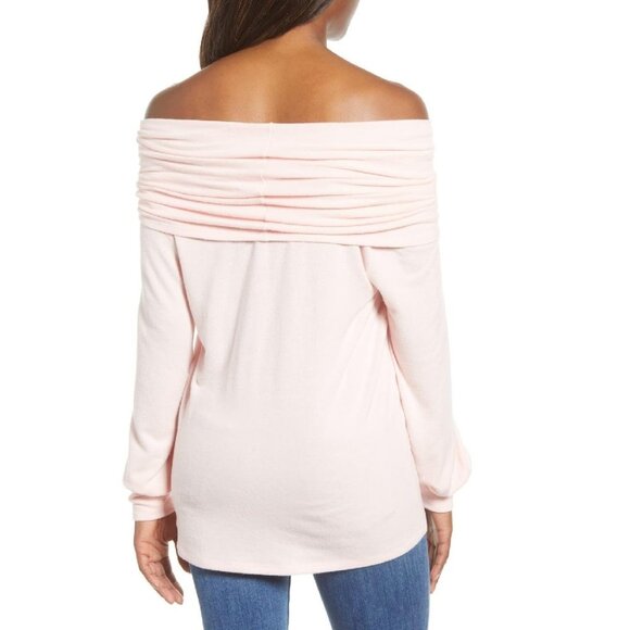 Gibson Cozy Fleece Convertible Neck Sweatshirt - Picture 2 of 9